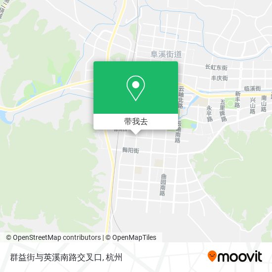 群益街与英溪南路交叉口地图