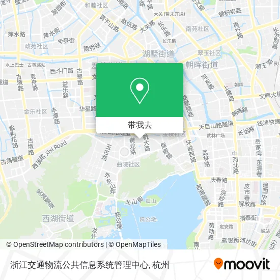 浙江交通物流公共信息系统管理中心地图