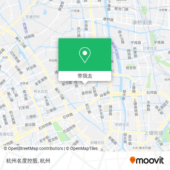杭州名度控股地图