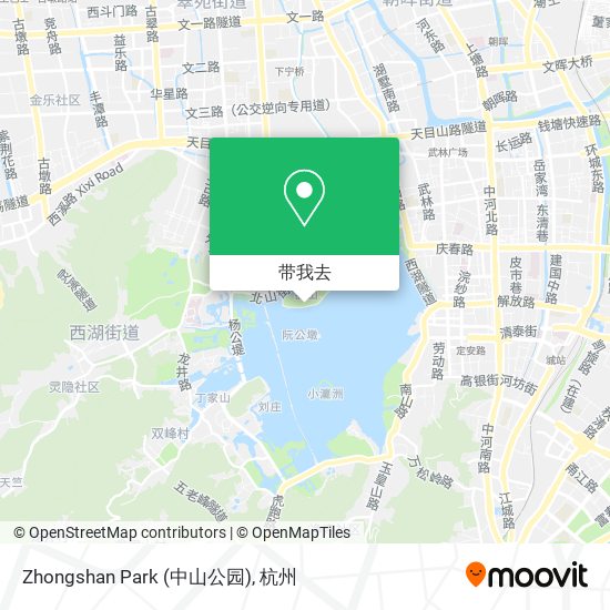 Zhongshan Park (中山公园)地图