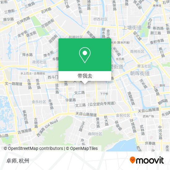 卓师地图