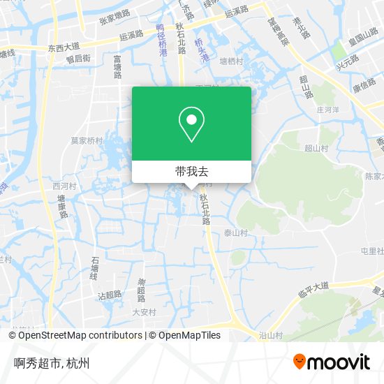 啊秀超市地图