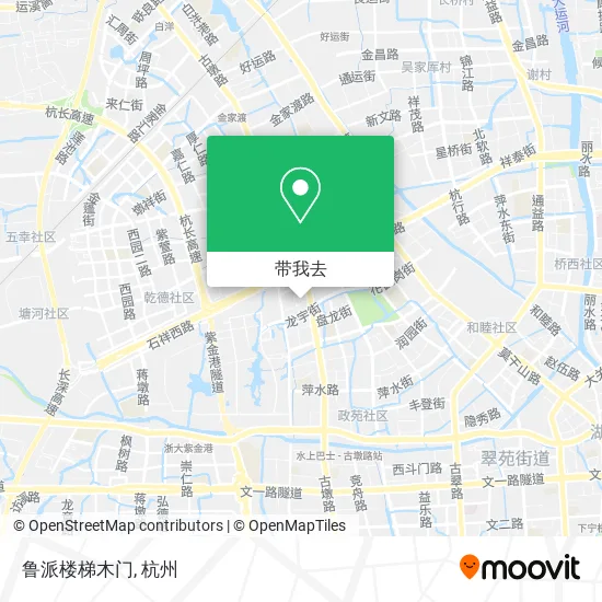 鲁派楼梯木门地图