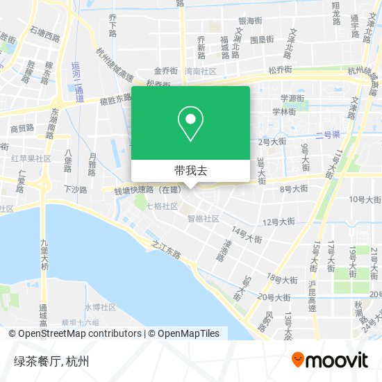 绿茶餐厅地图