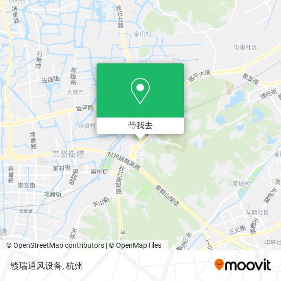 赣瑞通风设备地图