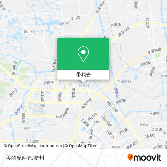 美的配件仓地图