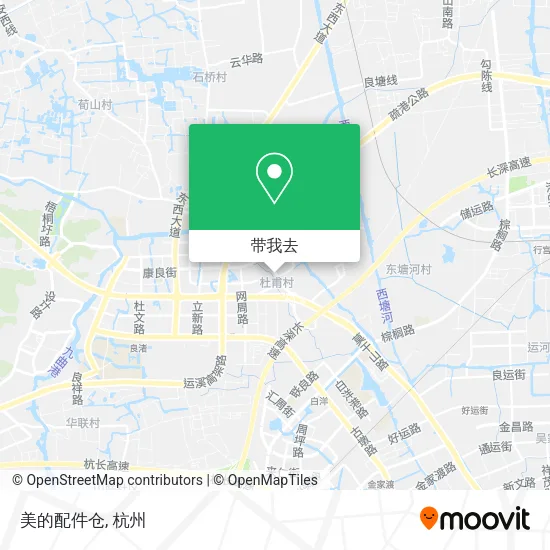 美的配件仓地图