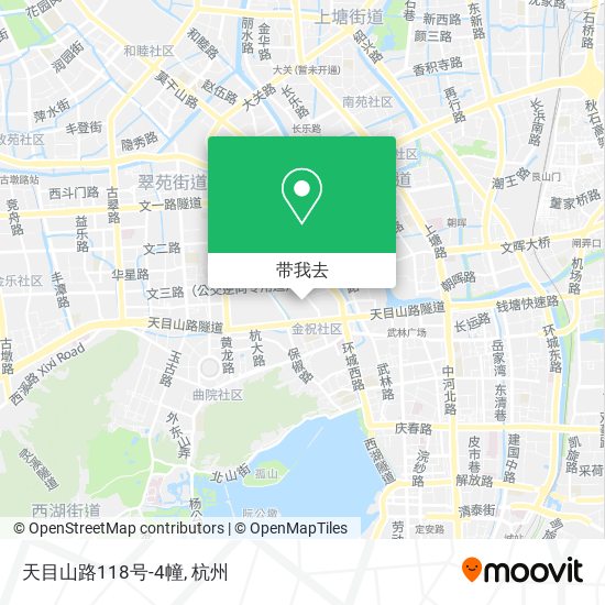 天目山路118号-4幢地图