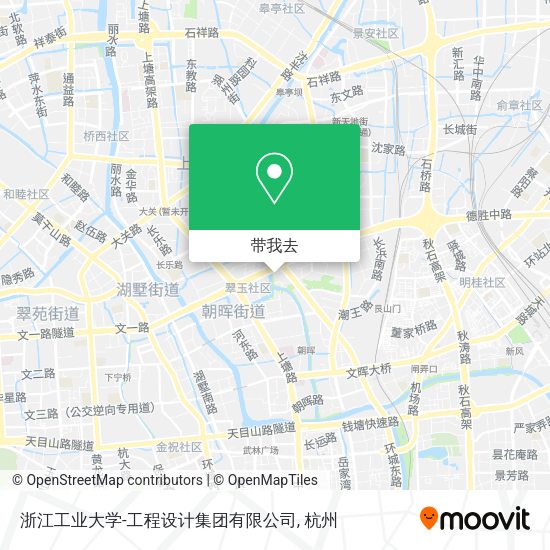 浙江工业大学-工程设计集团有限公司地图