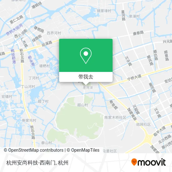 杭州安尚科技-西南门地图