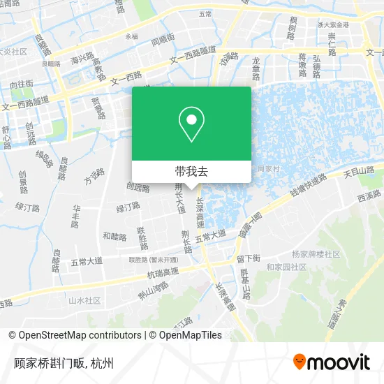 顾家桥斟门畈地图