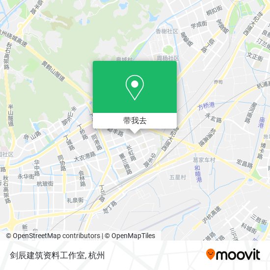剑辰建筑资料工作室地图