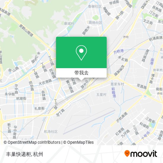 丰巢快递柜地图
