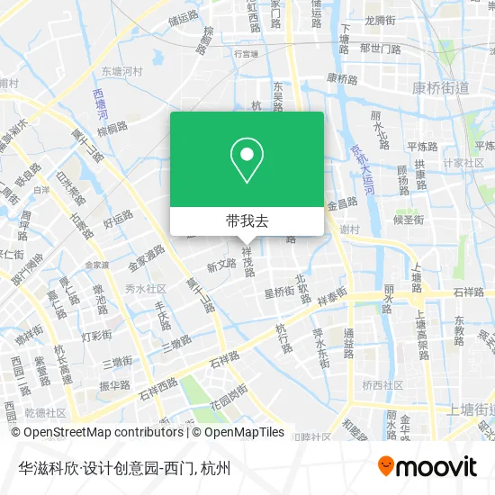 华滋科欣·设计创意园-西门地图