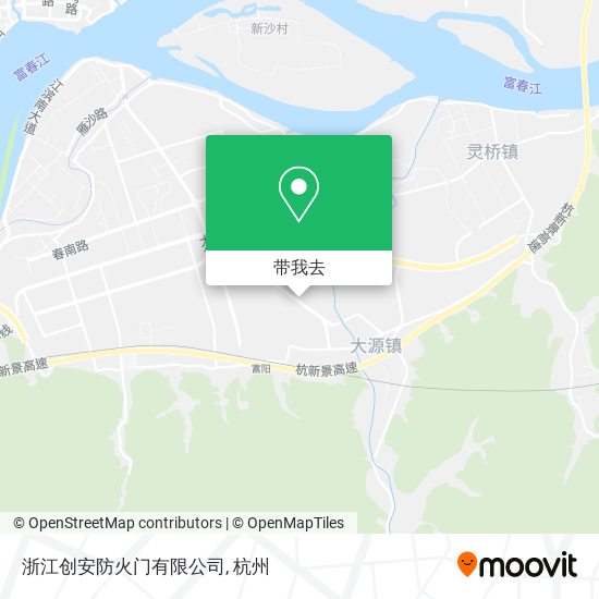 浙江创安防火门有限公司地图