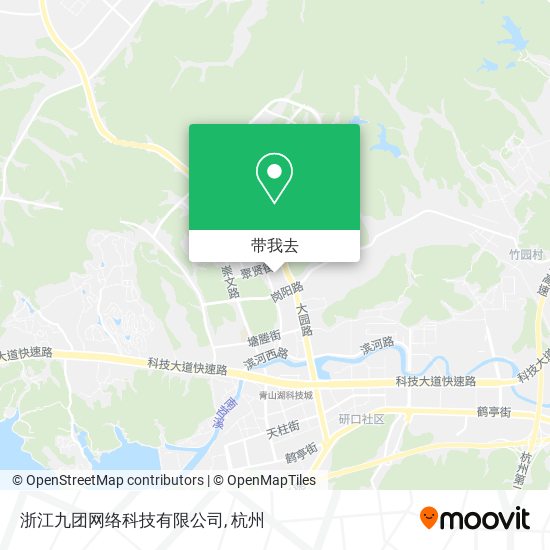 浙江九团网络科技有限公司地图