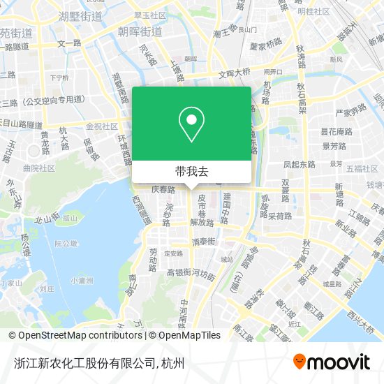 浙江新农化工股份有限公司地图