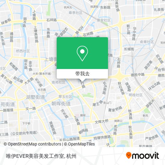 唯伊EVER美容美发工作室地图
