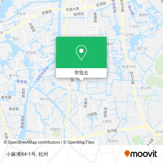 小麻滩84-1号地图