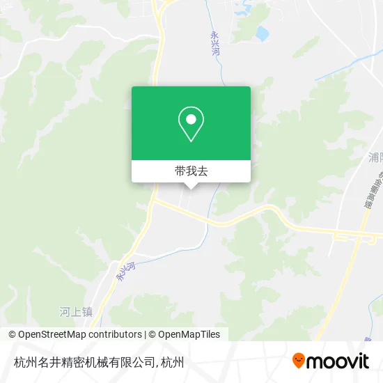 杭州名井精密机械有限公司地图