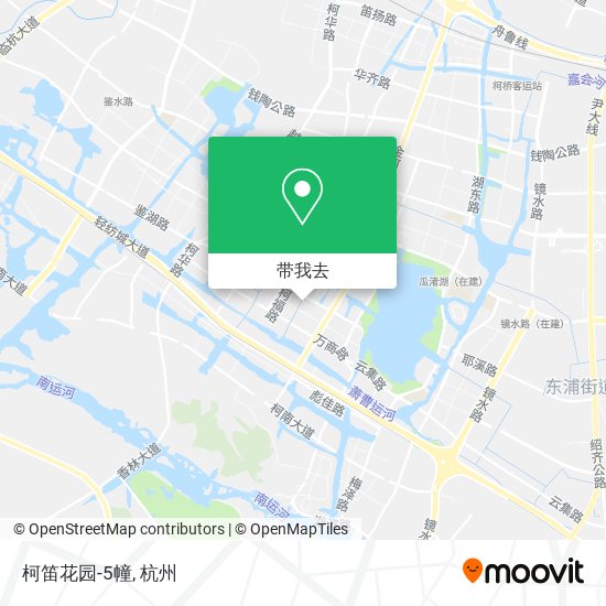 柯笛花园-5幢地图