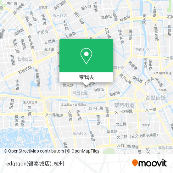 edqtqon(银泰城店)地图