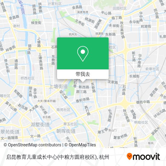 启昆教育儿童成长中心(中粮方圆府校区)地图