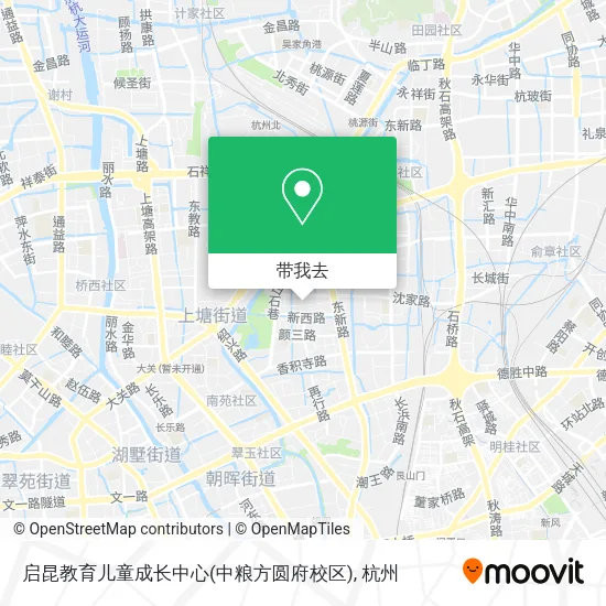 启昆教育儿童成长中心(中粮方圆府校区)地图