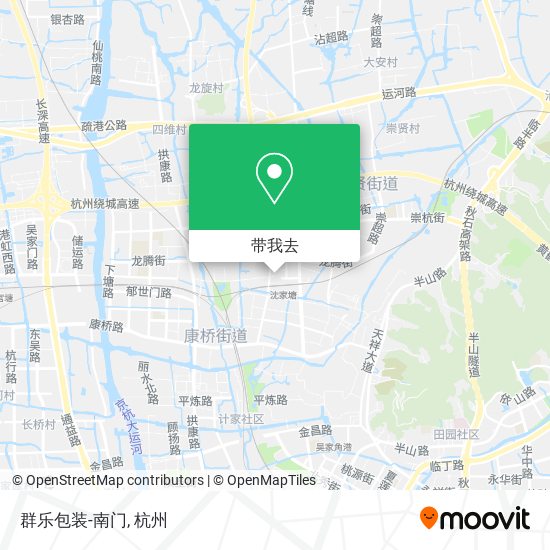 群乐包装-南门地图