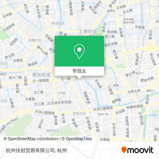 杭州佳创贸易有限公司地图