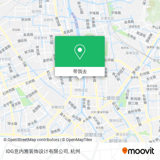 IDG意内雅装饰设计有限公司地图