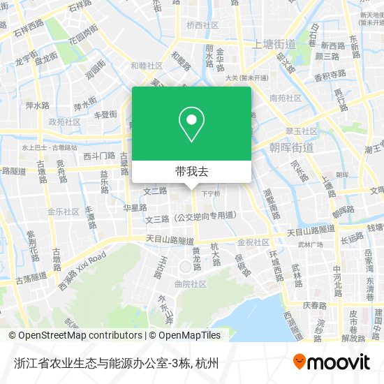 浙江省农业生态与能源办公室-3栋地图