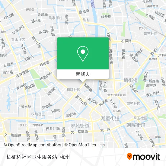 长征桥社区卫生服务站地图