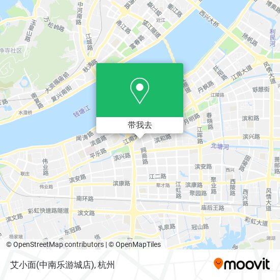 艾小面(中南乐游城店)地图