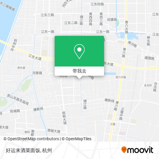 好运来酒菜面饭地图