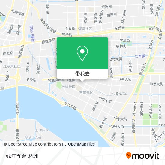 钱江五金地图