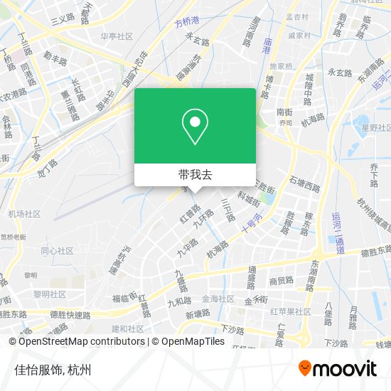 佳怡服饰地图