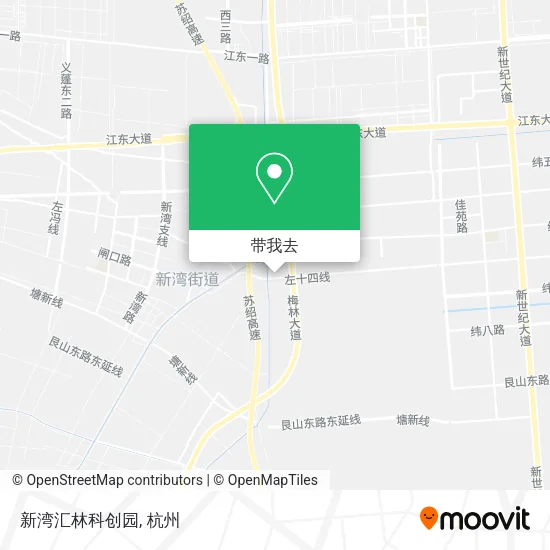 新湾汇林科创园地图