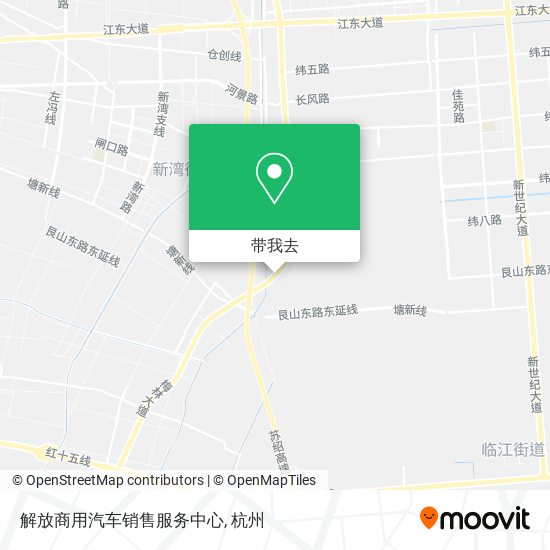 解放商用汽车销售服务中心地图