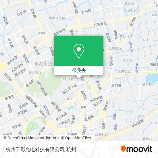 杭州千彩光电科技有限公司地图