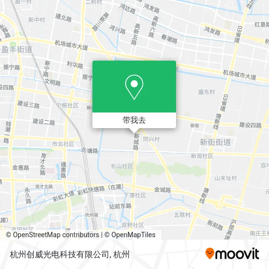 杭州创威光电科技有限公司地图