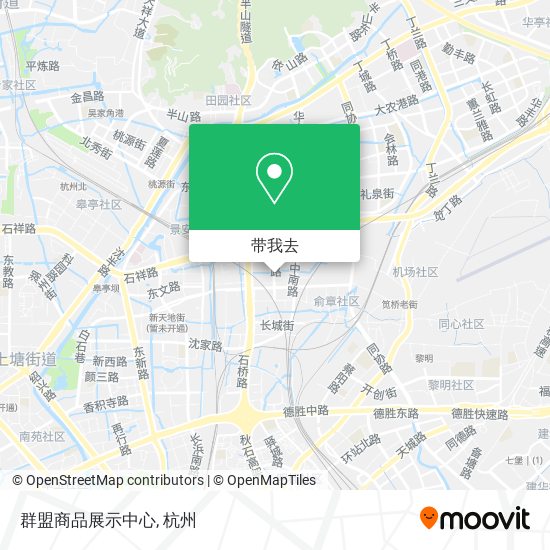 群盟商品展示中心地图