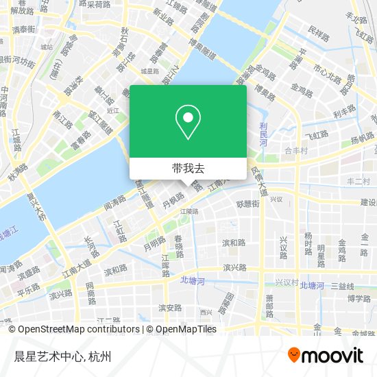 晨星艺术中心地图