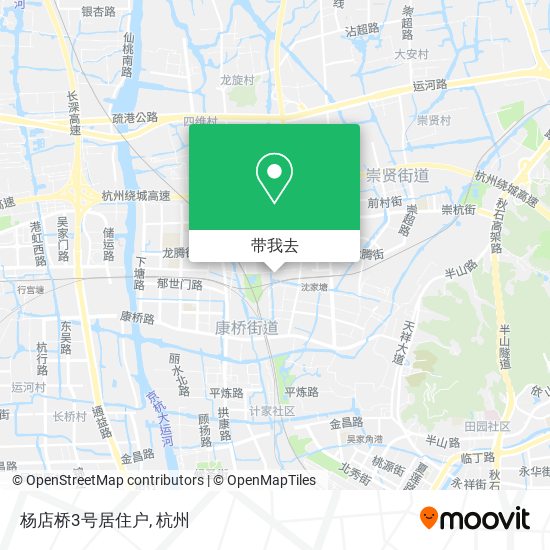 杨店桥3号居住户地图