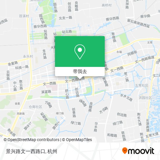 景兴路文一西路口地图