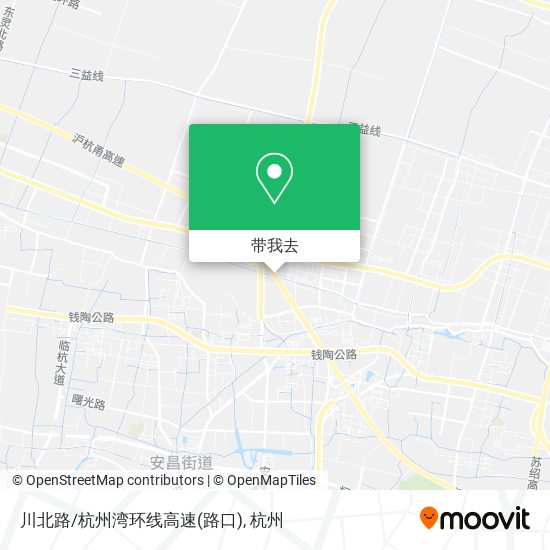 川北路/杭州湾环线高速(路口)地图