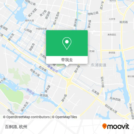 百舸路地图