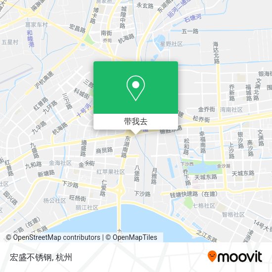 宏盛不锈钢地图