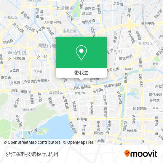 浙江省科技馆餐厅地图