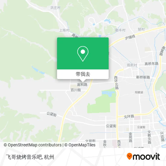 飞哥烧烤音乐吧地图